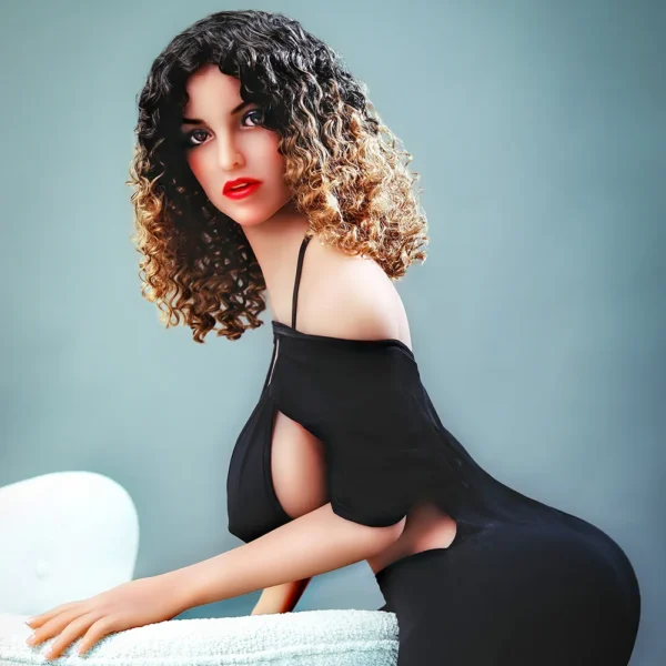 Curvy Shemale Sex Doll – Side View with MILF Figure