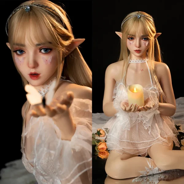 Sophia 150cm/4.92' Fantasy Elf Sex Doll – Petite A Cup Silicone Doll in Cosplay Outfit [USA STOCK] - Image 8