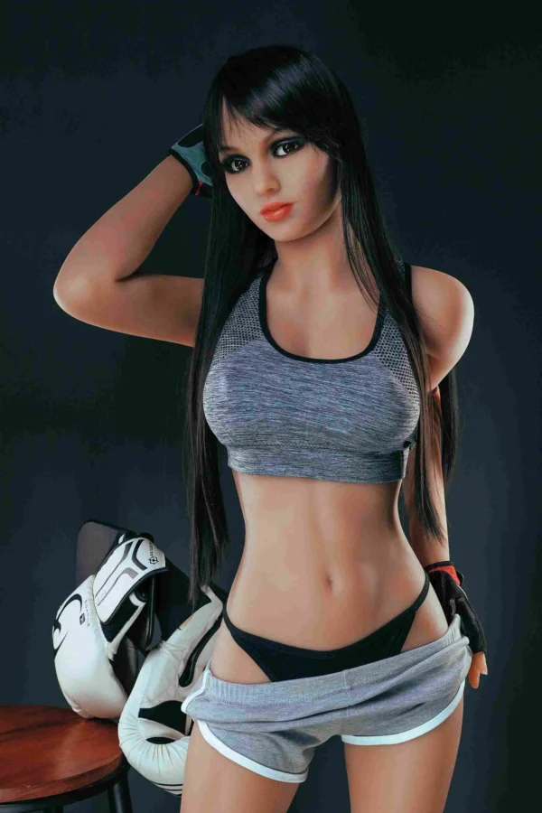 American sex doll with seductive curves