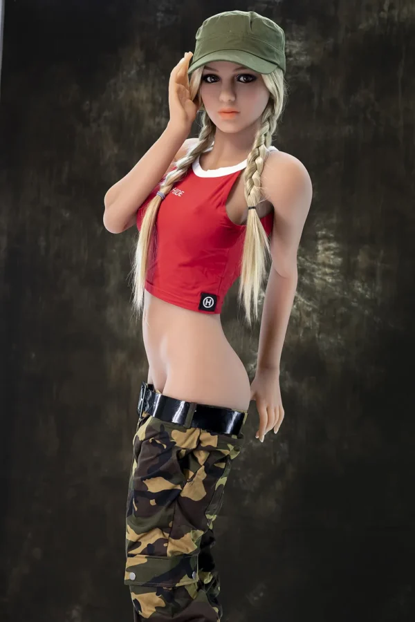 166cm blonde slim sex doll Alexa full body
