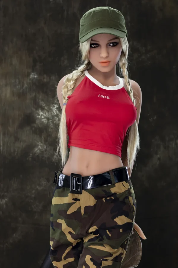 166cm blonde slim sex doll Alexa full body