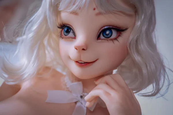 Kitty realistic silicone cat-faced love doll