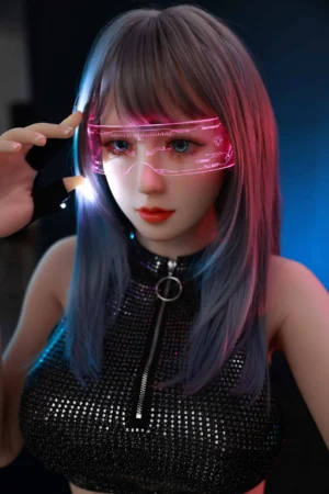 Ruby 165cm (5ft 4in) fantasy sex doll with sci-fi silicone body