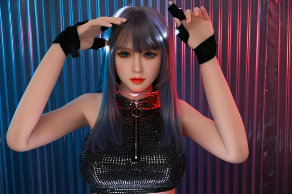 Realistic silicone fantasy sex doll Ruby futuristic design