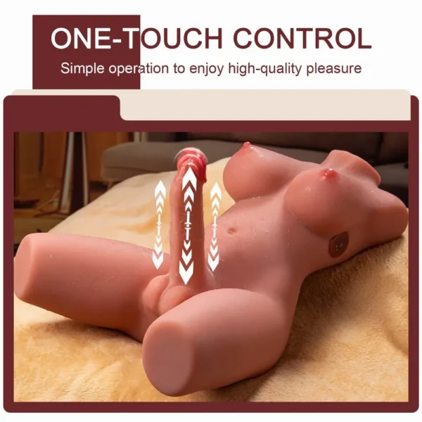 Shemale Sex Doll Torso with Vibrating & Thrusting Dildo [US IN STOCK] - Image 2