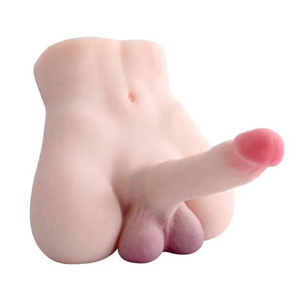 Gay Masturbator Sex Toy With 6.7in Dildo – Realistic Male Torso for Intense Pleasure [US IN STOCK]