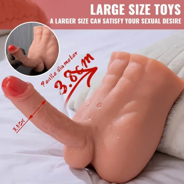 Dildo Torso Gay Sex Toy – Realistic Male Pleasure Doll [US IN STOCK] - Image 3
